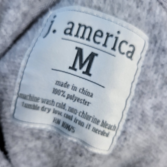 🏒Wild NHL Hockey Hooded Longsleeve sz M in EUC by J. America - Picture 5 of 5